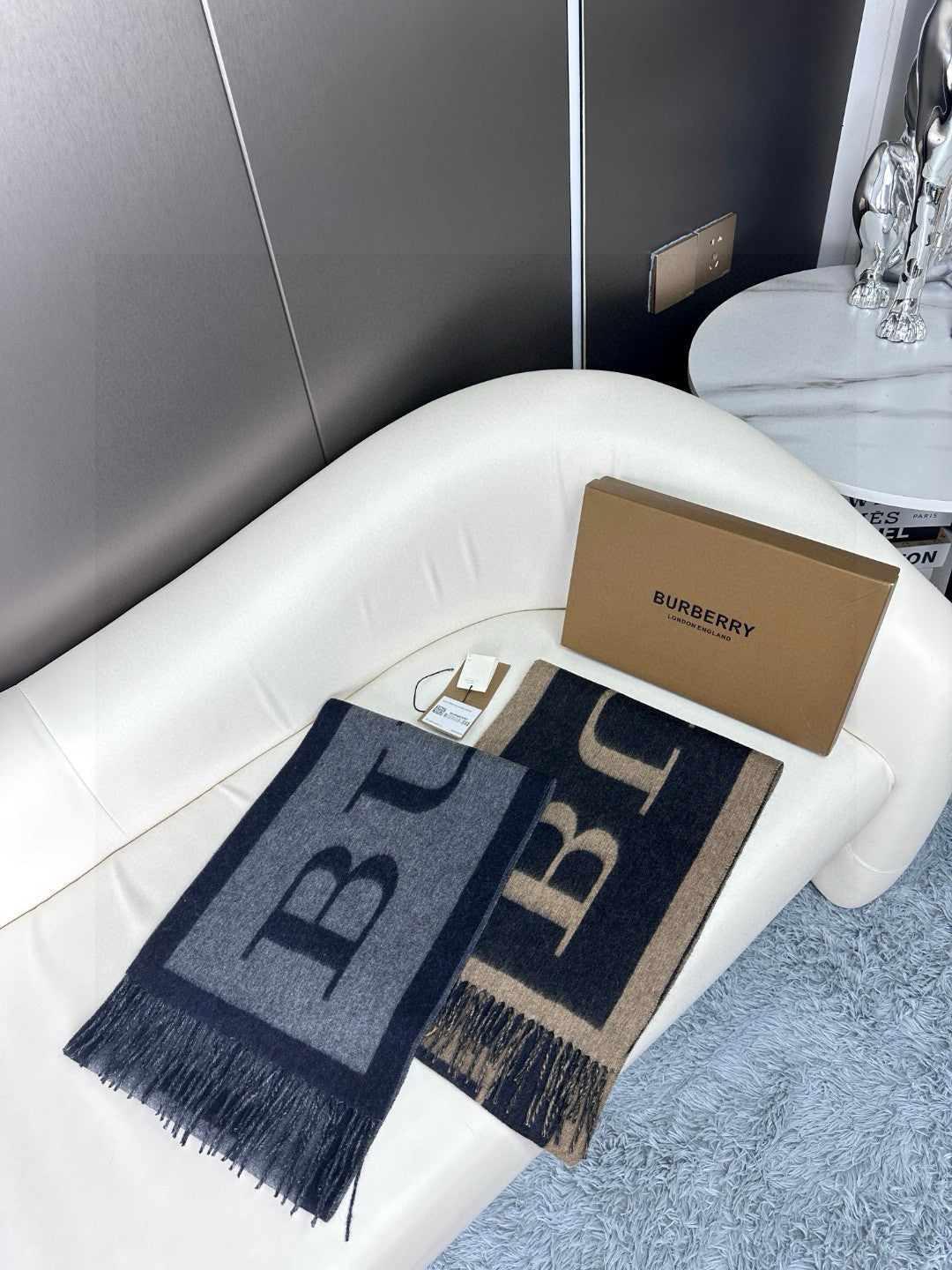 BBR SCARF 180 CM IN CASHMERE 735852