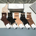 CHANEL LOW-CUT SOCKS 409458 ( 1 BOX )