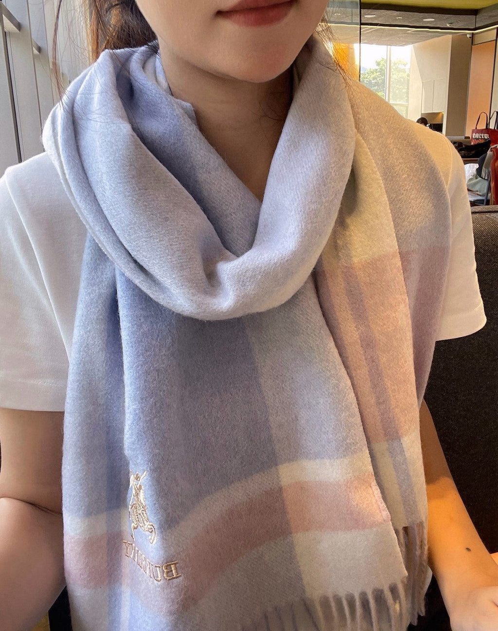 BBR SCARF 180 CM IN CASHMERE 533071