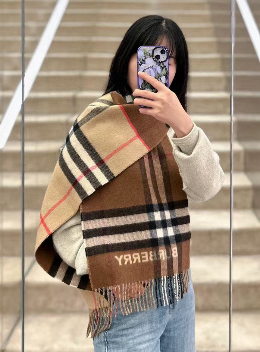BBR SCARF 168 CM IN CASHMERE 540607