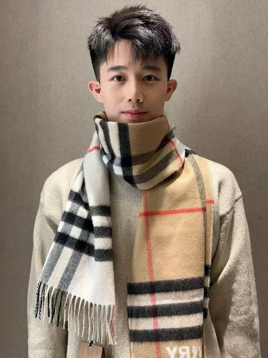 BBR SCARF 168 CM IN CASHMERE 540609