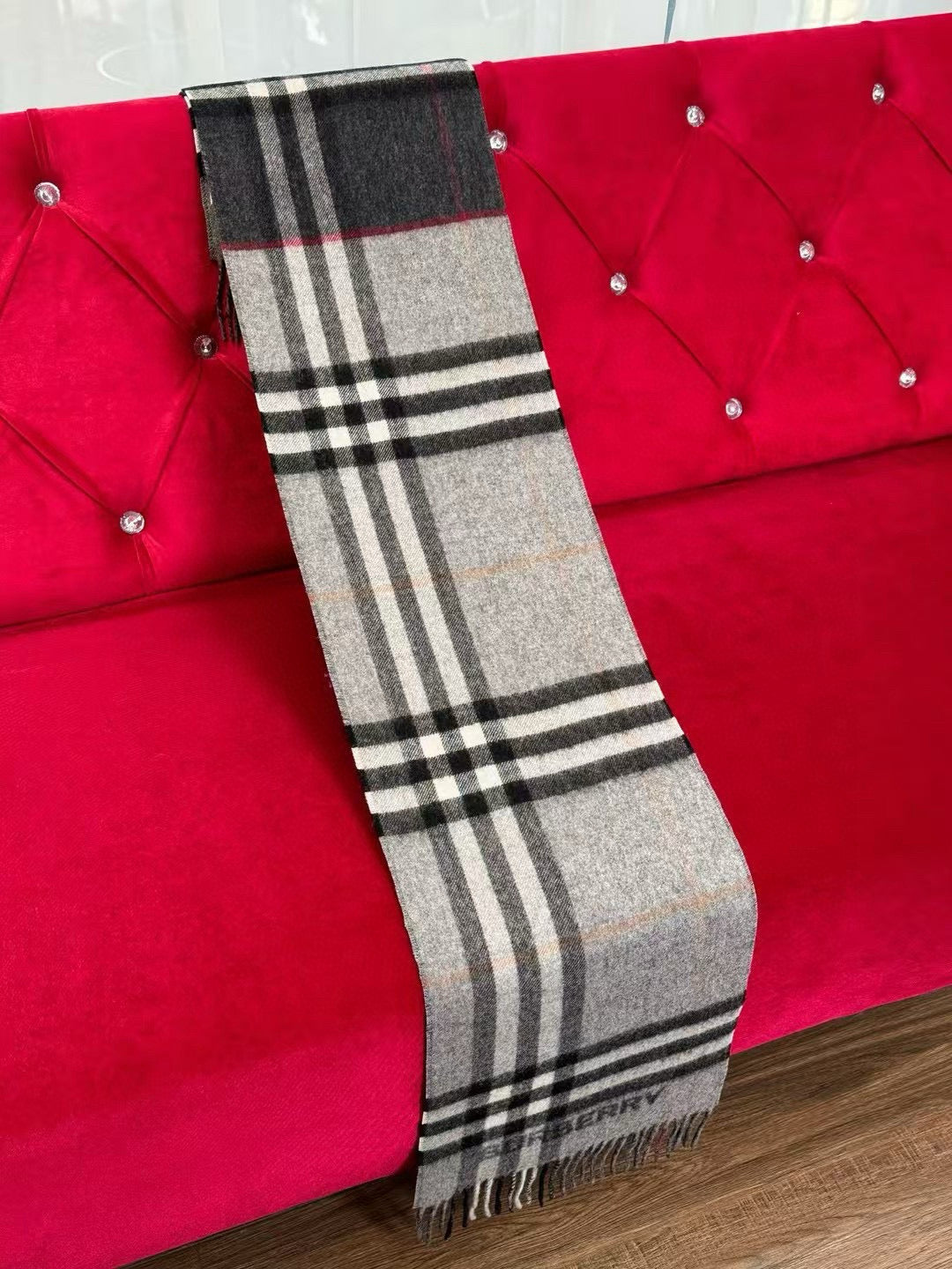 BBR SCARF 168 CM IN CASHMERE 540611