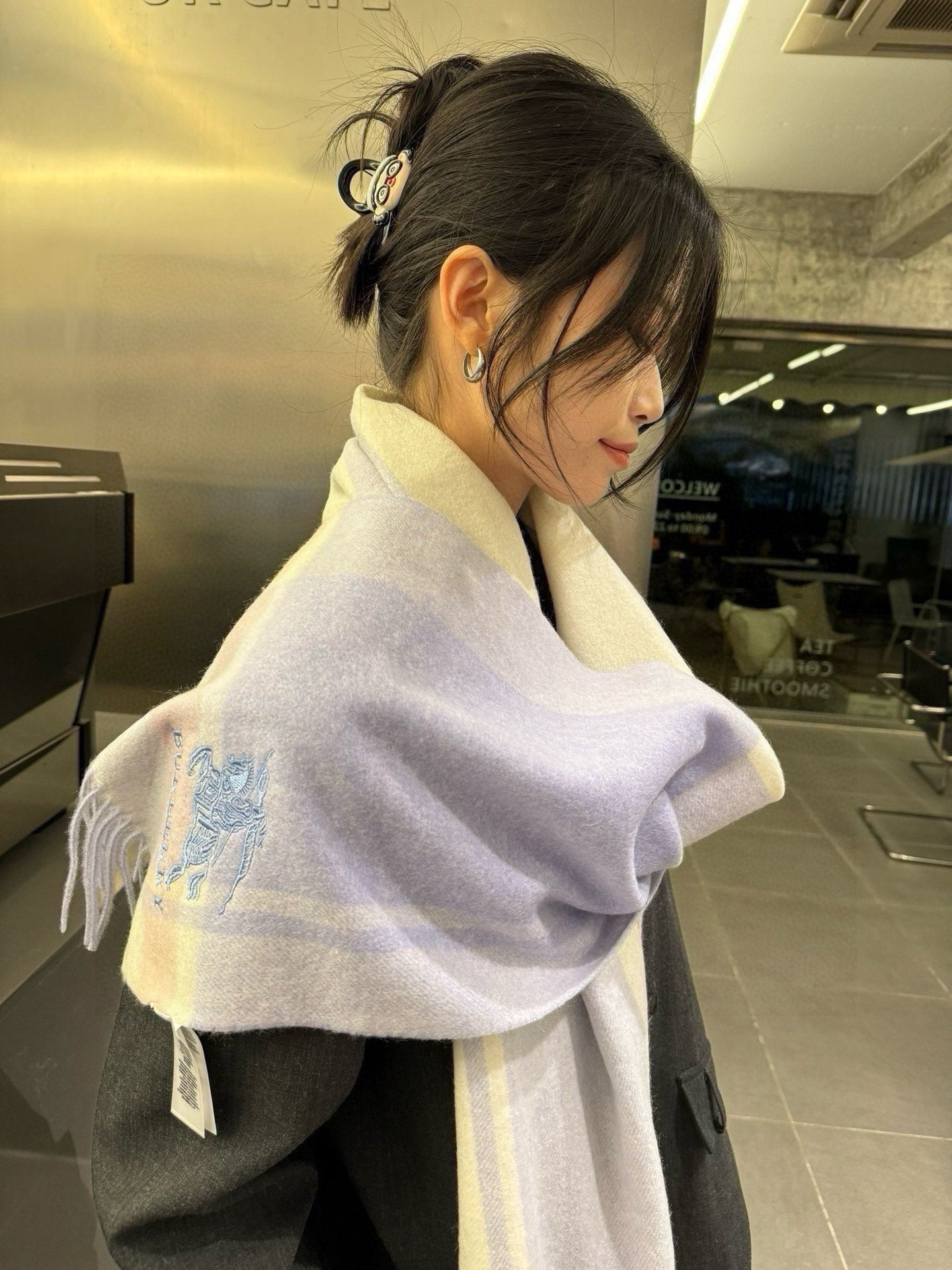 BBR SCARF 180 CM IN CASHMERE 483541
