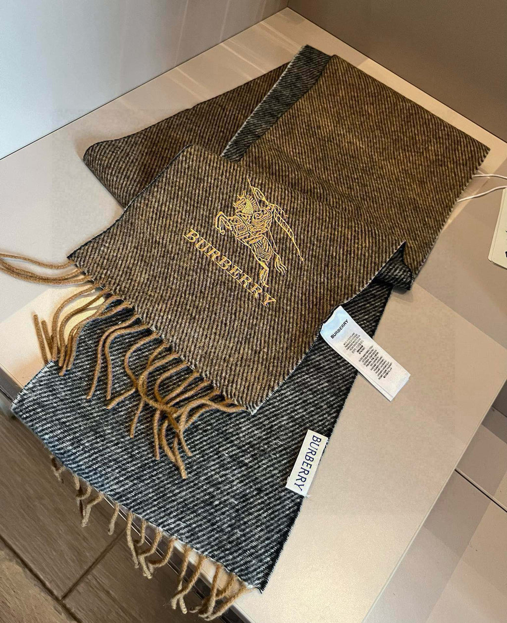 BBR SCARF 180 CM IN CASHMERE 486630