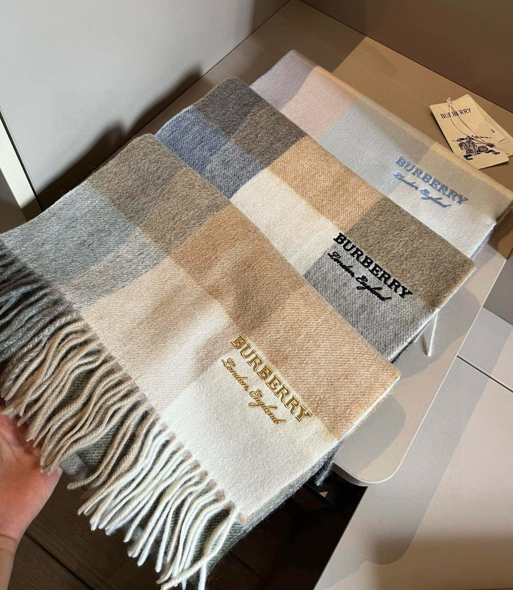 BBR SCARF 180 CM IN CASHMERE 489761
