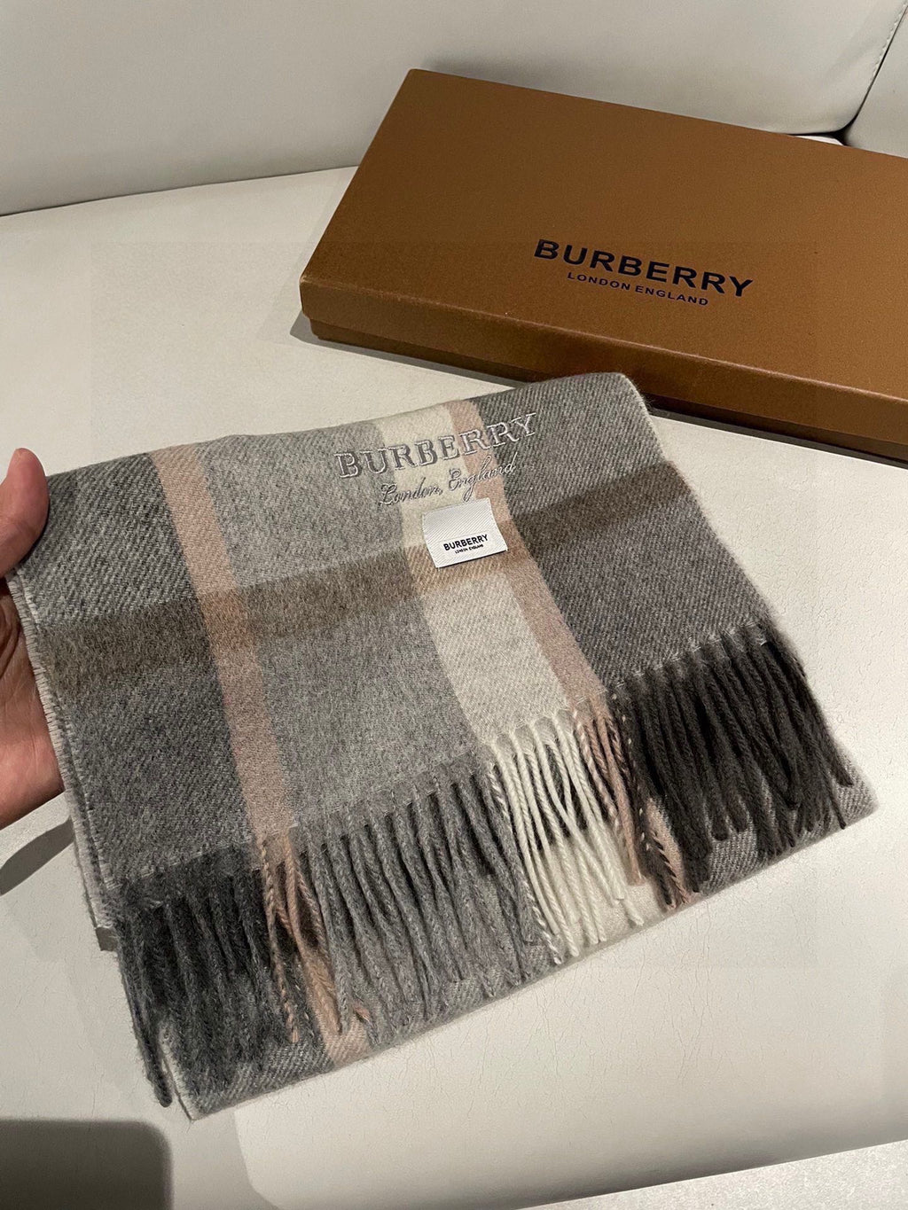 BBR SCARF 180 CM IN CASHMERE 486380