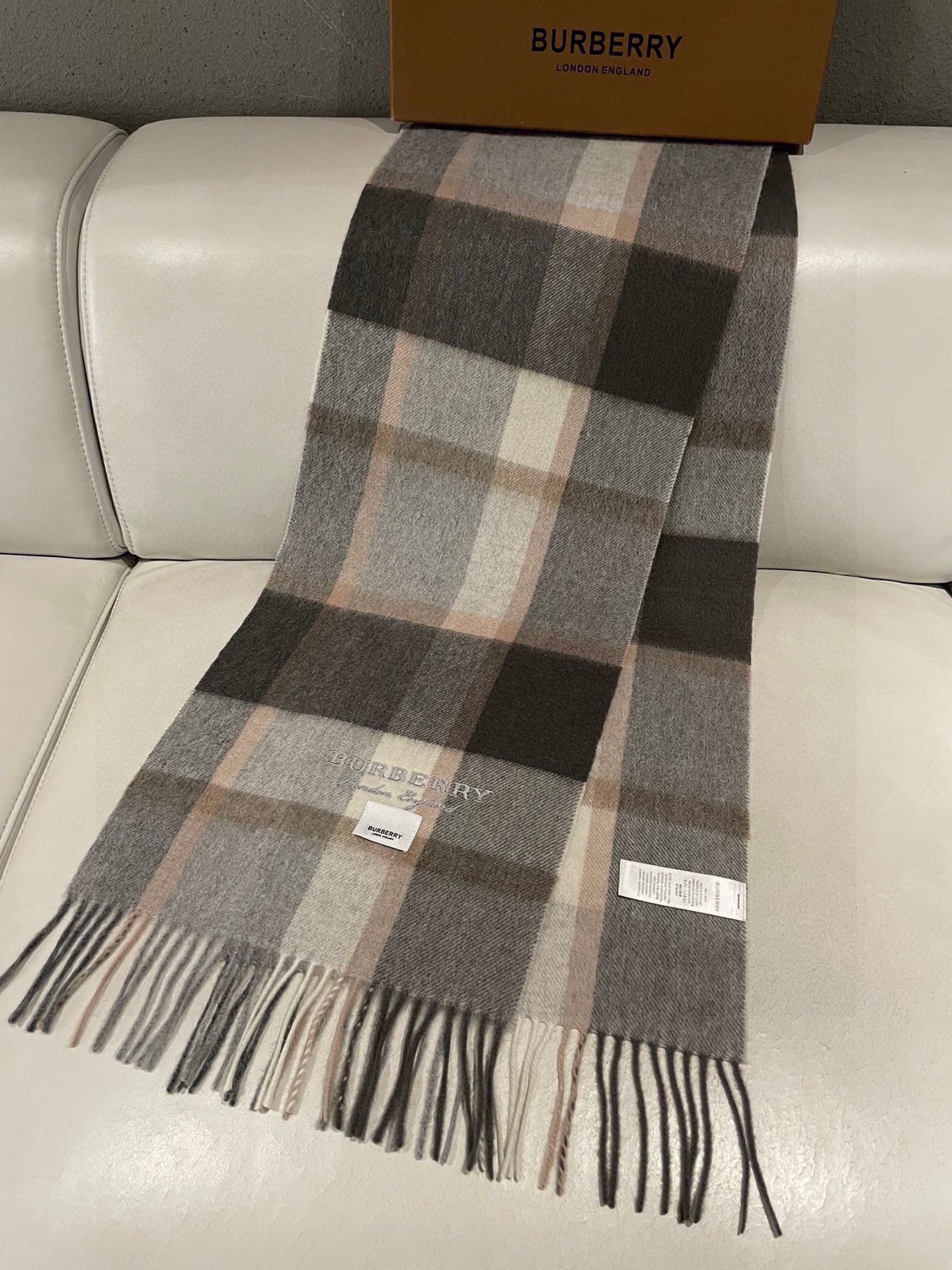 BBR SCARF 180 CM IN CASHMERE 486380