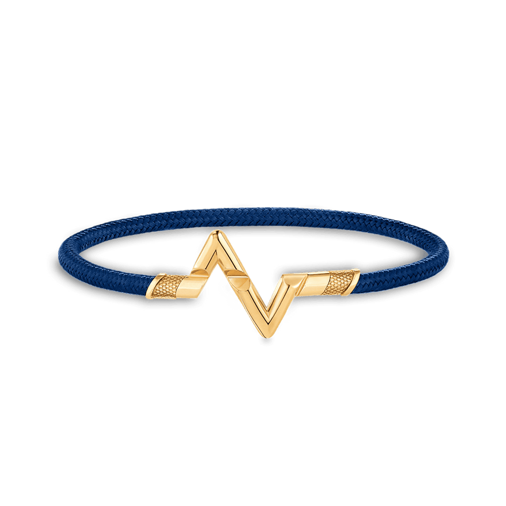 18K Louis Vuitton Volt Upside Down Play Blue Bracelet