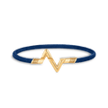 18K Louis Vuitton Volt Upside Down Play Blue Bracelet
